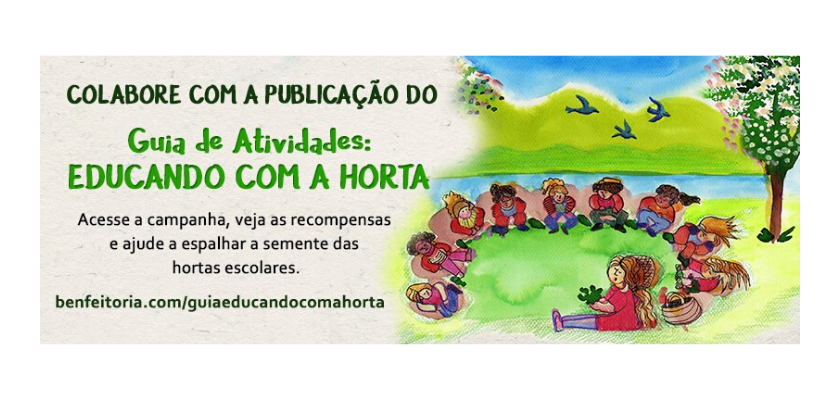 Cepagro promove campanha de financiamento coletivo para publicar livro sobre hortas escolares